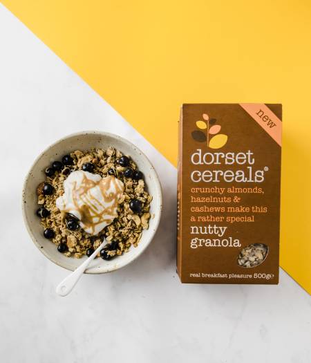 Nutty Granola breakfast bowl - Dorset Cereals